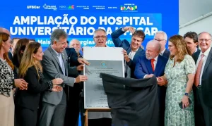 Lula entrega novas áreas em Hospital Universitário de São Carlos com R$ 33,4 milhões em investimentos e anuncia mais R$ 1,3 bilhão para a saúde federal