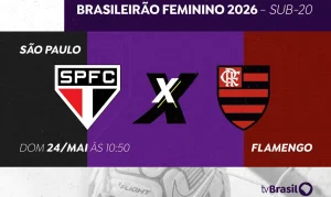 TV Brasil Transmite Final do Brasileirão Feminino Sub-20: São Paulo x Flamengo em Jogo Decisivo Neste Domingo