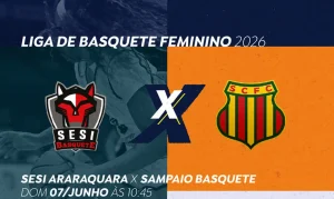 TV Brasil Transmite Duelo de Gigantes do Basquete Feminino: Sesi Araraquara x Sampaio Basquete Neste Domingo