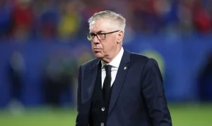 Ancelotti celebra evolução do Brasil na Copa e revela plano para ter Neymar em campo contra a Escócia