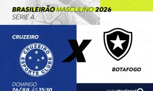 Rádio Nacional Transmite Jogo Eletrizante: Cruzeiro x Botafogo Neste Domingo Pelo Brasileirão Série A