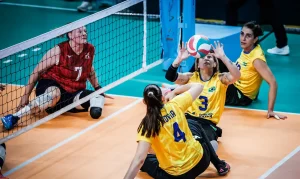 Vôlei Sentado: Brasil é vice-campeão mundial feminino e garante vaga em Los Angeles 2028, mas seleção masculina fica fora do pódio
