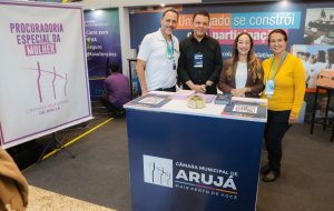 Câmara de Arujá participa da abertura da AExpo 2026 e apresenta ações da Escola do Legislativo