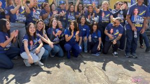 Clau Camargo destaca combate à violência contra a mulher no lançamento de candidatura