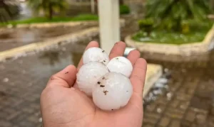 Alerta de Chuva e Granizo no Sul: Tempestades se Intensificam nesta Terça-feira com Risco de Vendavais no Nordeste