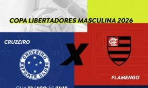 Rádio Nacional: Ouça Cruzeiro x Flamengo ao vivo pelas oitavas da Libertadores 2026! Veja como sintonizar