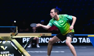 Calderano Brilha na Suécia: Vitórias e Avanço Nas Oitavas do Europe Smash Contra Japonês Yoshimura