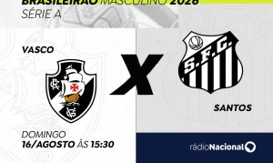 Rádio Nacional Transmite Jogo Crucial do Brasileirão: Vasco x Santos em Luta Contra o Rebaixamento