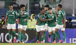 Palmeiras vence Cerro Porteño fora de casa e avança às quartas da Libertadores; Fluminense e Galo também se classificam