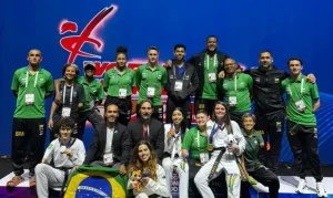 Parataekwondo Brasileiro Brilha na Coreia: Ouro, Prata e Bronzes Conquistados no Grand Prix de Muju