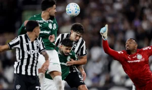 Botafogo segura Palmeiras e ajuda Flamengo a assumir liderança do Brasileirão; torcida vaia Marlon Freitas