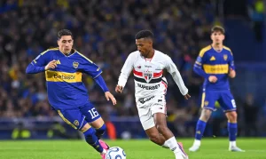 Ex-Palmeiras decide, São Paulo tropeça contra Boca Juniors na Sul-Americana e Vasco empata na Colômbia
