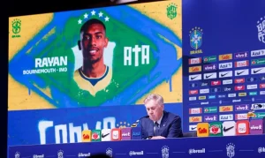 Ancelotti revela 26 convocados para amistosos da Seleção Brasileira: renovação e foco em futuras competições