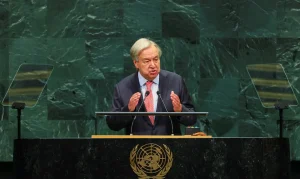 ONU em Alerta: Secretário-Geral Guterres Aponta Guerras, Divisões Globais e Riscos da Inteligência Artificial como Maiores Desafios